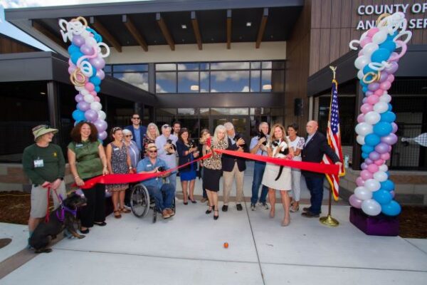 Animal Shelter Ribbon Cutting