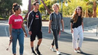 Students at Biola University