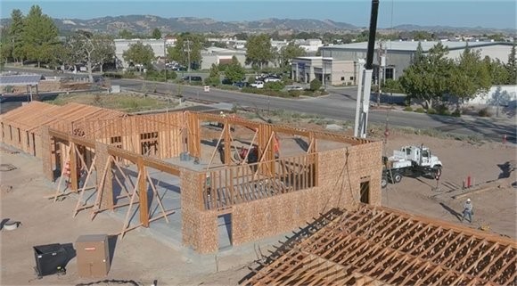 Fire Station 3 under construction