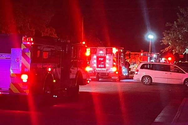 fire trucks
