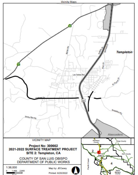 templeton roadwork map 1