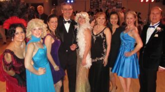 martin with dancers
