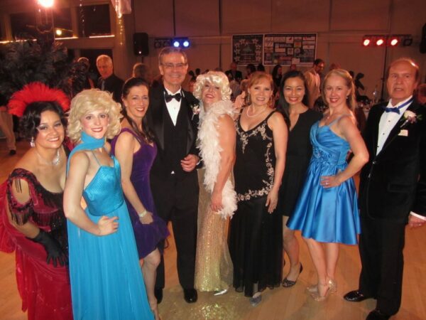 martin with dancers