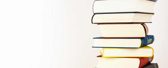 school books stock image