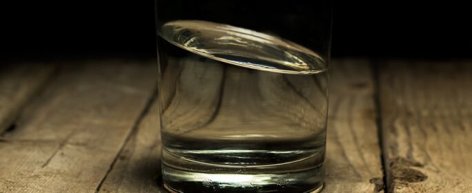 drinking water stock image