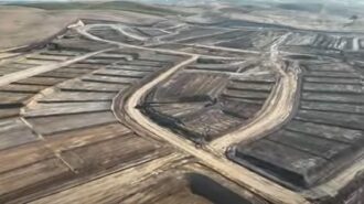 grading housing development