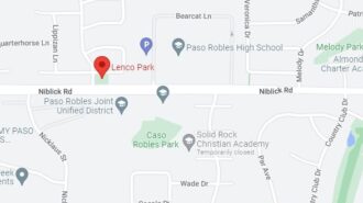 map of park