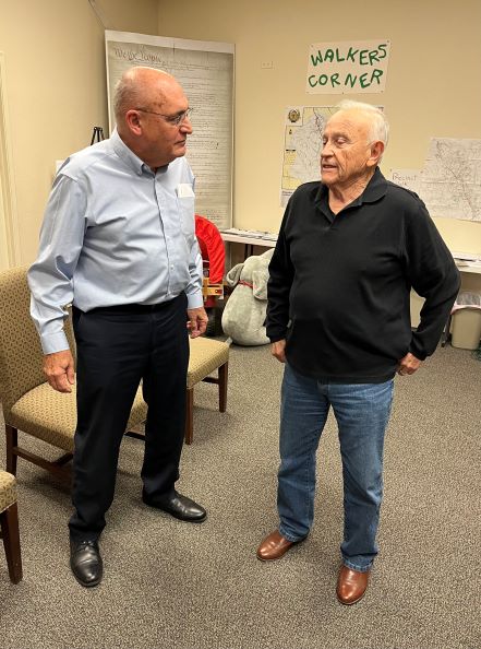Dr. Bruce Jones and Frank Triggs