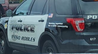 paso robles police car