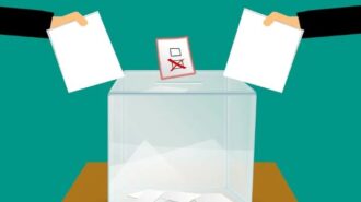 vote stock image