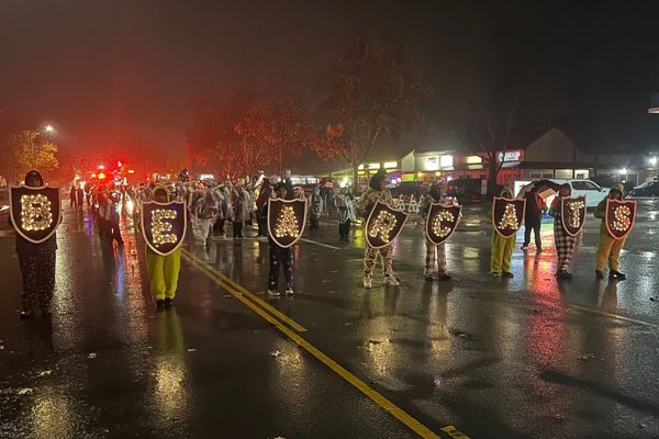 Paso Robles High School Marching Band.