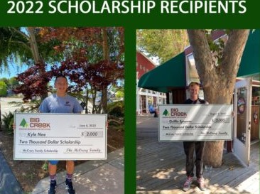 big creek scholarships