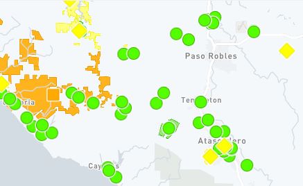 current outages as of 8 a.m.