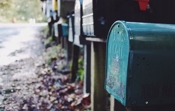 mailbox stock photo