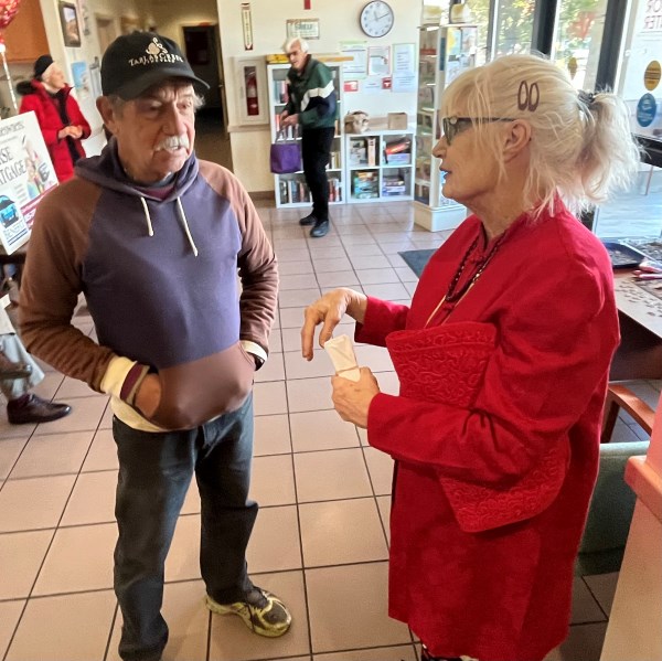 Mickey Wright and Lou Esposito senior center resource fair