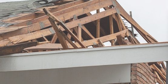 roof damage