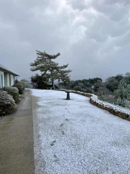 snow in atascadero