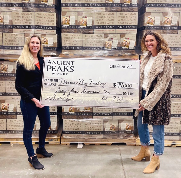 Donation with Kristin Muhly (Left) and Amanda Wittstrom Higgins