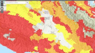 fire hazard zones