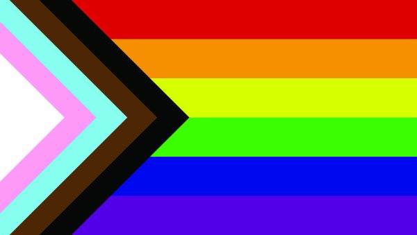 lgbtq+ flag stock img