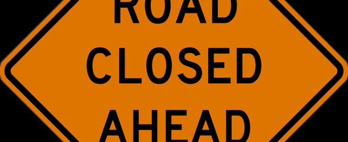 road closed