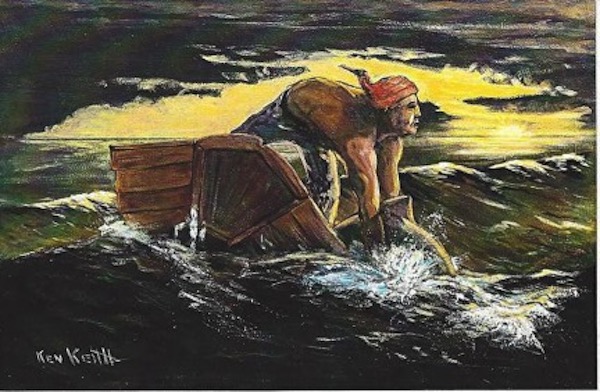 Time to get Back to Shore by Ken Keith