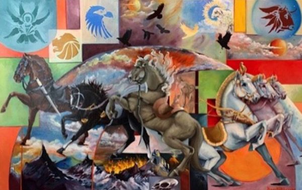 The Four Horsemen of the Apocalypse by Stan Hawkins