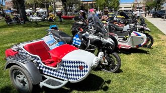 Vintage Side Car Rendezvous show held over weekend