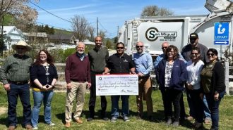 San Miguel Library awarded grant from garbagemens' association