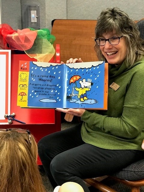 Carrie and Baby Storytime