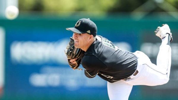 Jakob Wright pitching