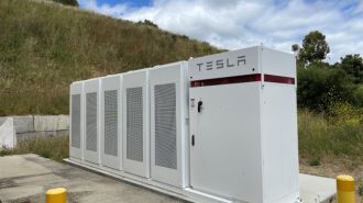 Energy storage system installed at Lopez Water Treatment Plant