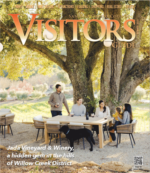advertise in SLO County Visitors Guide