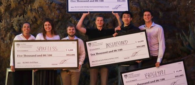 Four Cal Poly student entrepreneur teams win $35,000 for startup ideas at annual Innovation Quest