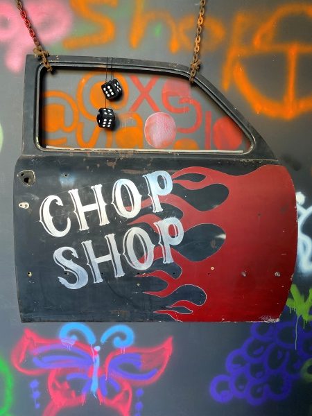 New vintage auto-themed axe throwing lounge opening in Atascadero