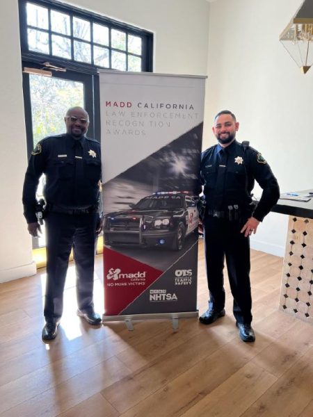 Paso Robles Police officers honored for DUI enforcement