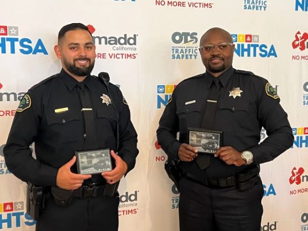 Paso Robles Police officers honored for DUI enforcement