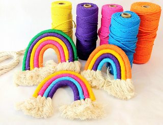 On June 20 and August 3, attendees can dive into the world of "Macrame Rainbows."