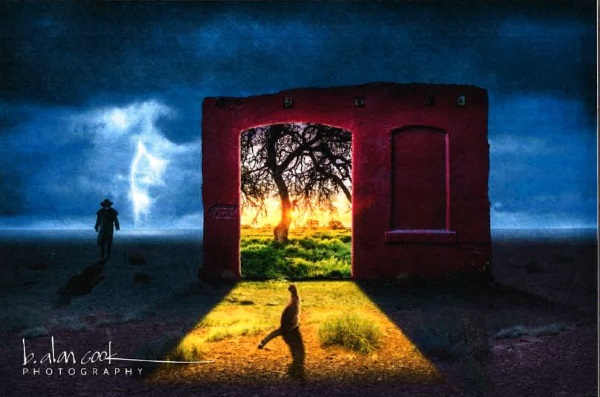 Bruce Cook photography on display in this library this month