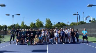 Tennis social event supports scholarships for local students