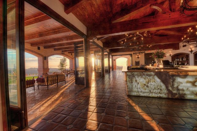 The Daou tasting room.