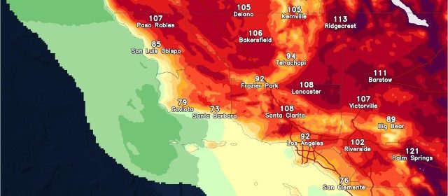 Heat advisory in effect for Paso Robles