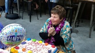Norma Moye Honored with Impromptu Birthday Bash by Main Street Association