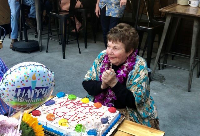 Norma Moye Honored with Impromptu Birthday Bash by Main Street Association