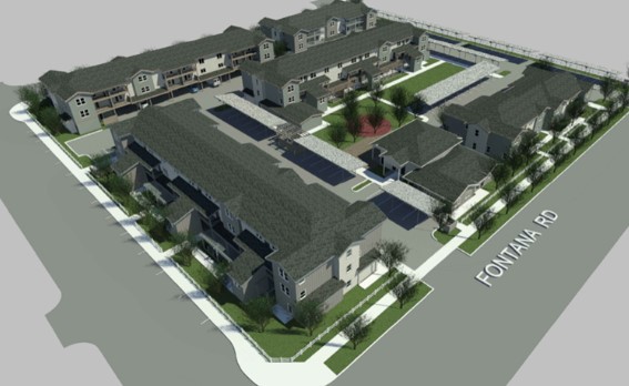 Sunrise Villas – 69 affordable family apartments