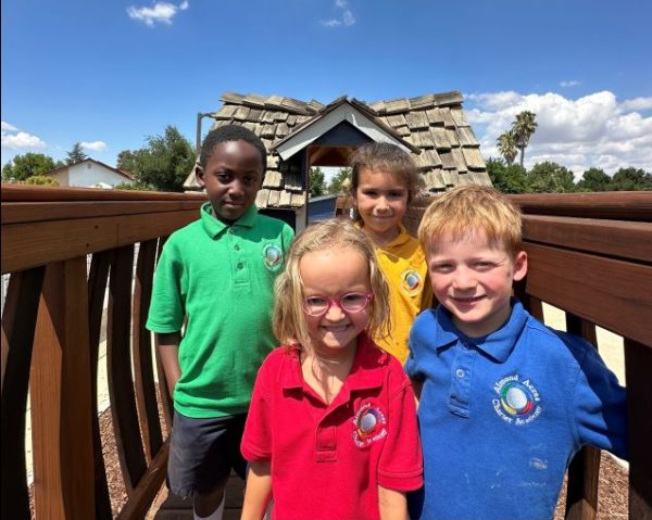 Almond Acres holds ribbon cutting for new playground