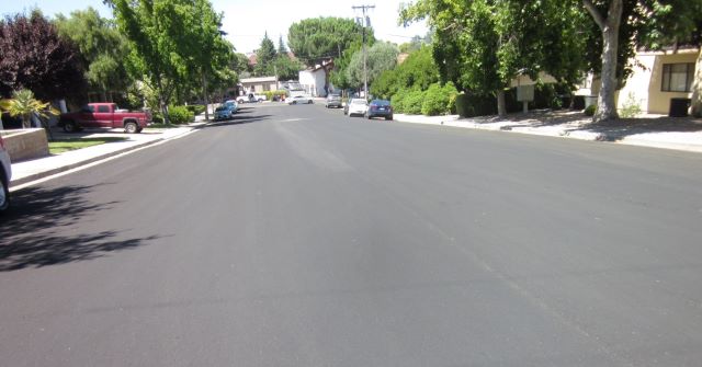 City completes Oak Street slurry work