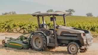 Castoro Cellars adds three fully electric tractors to its fleet