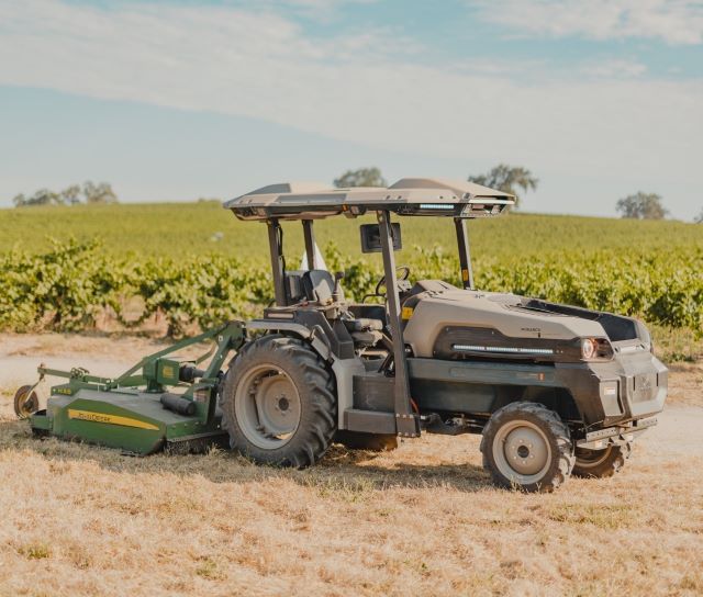 Castoro Cellars adds three fully electric tractors to its fleet