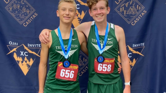 Adam McClure (left) and Beckett Aston (right)